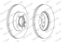 Brake Disc PREMIER Coat+ disc DDF1010C Ferodo