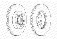 Brake Disc PREMIER Coat+ disc DDF1010C Ferodo