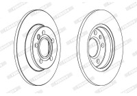 Brake Disc PREMIER Coat+ disc DDF1012C Ferodo