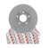 Brake Disc PREMIER Coat+ disc DDF1034C Ferodo, Thumbnail 3