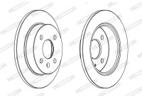 Brake Disc PREMIER Coat+ disc DDF1043C Ferodo