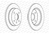 Brake Disc PREMIER Coat+ disc DDF1043C Ferodo