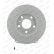 Brake Disc PREMIER Coat+ disc DDF1044C Ferodo, Thumbnail 2