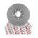 Brake Disc PREMIER Coat+ disc DDF1073C Ferodo, Thumbnail 3