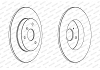 Brake Disc PREMIER Coat+ disc DDF1111C Ferodo