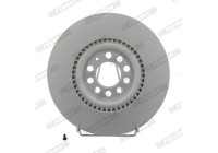 Brake Disc PREMIER Coat+ disc DDF1118C Ferodo