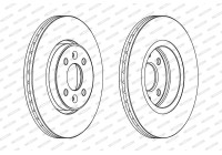 Brake Disc PREMIER Coat+ disc DDF1124C Ferodo