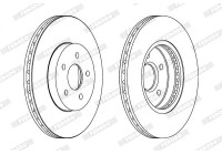 Brake Disc PREMIER Coat+ disc DDF1125C Ferodo
