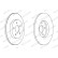 Brake Disc PREMIER Coat+ disc DDF1126C Ferodo