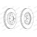Brake Disc PREMIER Coat+ disc DDF1130C Ferodo