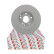 Brake Disc PREMIER Coat+ disc DDF1135C Ferodo, Thumbnail 3