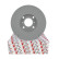 Brake Disc PREMIER Coat+ disc DDF1148C Ferodo, Thumbnail 3