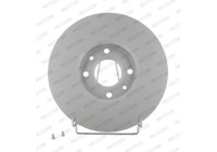 Brake Disc PREMIER Coat+ disc DDF1152C Ferodo