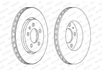 Brake Disc PREMIER Coat+ disc DDF1154C Ferodo