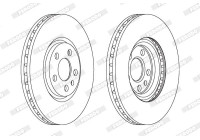 Brake Disc PREMIER Coat+ disc DDF1165C Ferodo