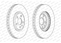 Brake Disc PREMIER Coat+ disc DDF1165C Ferodo