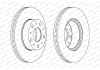Brake Disc PREMIER Coat+ disc DDF1170C Ferodo