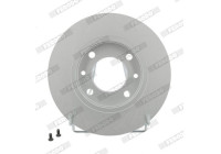 Brake Disc PREMIER Coat+ disc DDF1178C Ferodo