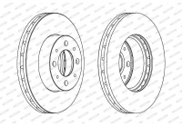 Brake Disc PREMIER Coat+ disc DDF1179C Ferodo