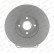 Brake Disc PREMIER Coat+ disc DDF1195C Ferodo