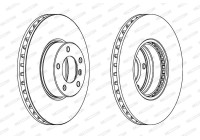 Brake Disc PREMIER Coat+ disc DDF1202C-1 Ferodo