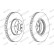 Brake Disc PREMIER Coat+ disc DDF1202C-1 Ferodo, Thumbnail 2