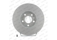 Brake Disc PREMIER Coat+ disc DDF1204C-1 Ferodo