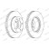 Brake Disc PREMIER Coat+ disc DDF1217C-1 Ferodo, Thumbnail 2