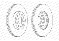 Brake Disc PREMIER Coat+ disc DDF1218C Ferodo