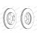 Brake Disc PREMIER Coat+ disc DDF1220C Ferodo, Thumbnail 2