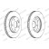 Brake Disc PREMIER Coat+ disc DDF1220C Ferodo, Thumbnail 2