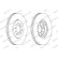 Brake Disc PREMIER Coat+ disc DDF1221C Ferodo, Thumbnail 2