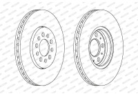 Brake Disc PREMIER Coat+ disc DDF1221C Ferodo