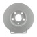 Brake Disc PREMIER Coat+ disc DDF1222C Ferodo, Thumbnail 2