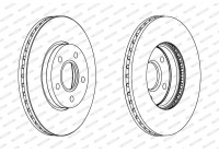 Brake Disc PREMIER Coat+ disc DDF1222C Ferodo