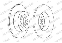 Brake Disc PREMIER Coat+ disc DDF1224C Ferodo