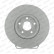Brake Disc PREMIER Coat+ disc DDF1225C Ferodo, Thumbnail 2