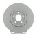 Brake Disc PREMIER Coat+ disc DDF1225C Ferodo, Thumbnail 2
