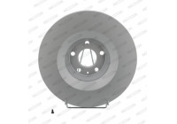 Brake Disc PREMIER Coat+ disc DDF1238C-1 Ferodo