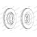 Brake Disc PREMIER Coat+ disc DDF1238C-1 Ferodo, Thumbnail 2
