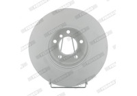 Brake Disc PREMIER Coat+ disc DDF1242C-1 Ferodo