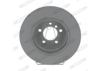 Brake Disc PREMIER Coat+ disc DDF1244C-1 Ferodo