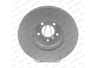 Brake Disc PREMIER Coat+ disc DDF1245C-1 Ferodo