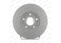 Brake Disc PREMIER Coat+ disc DDF1249C Ferodo
