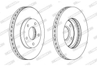 Brake Disc PREMIER Coat+ disc DDF1249C Ferodo
