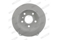 Brake Disc PREMIER Coat+ disc DDF1258C Ferodo