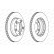 Brake Disc PREMIER Coat+ disc DDF1293C-1 Ferodo, Thumbnail 2