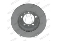 Brake Disc PREMIER Coat+ disc DDF1293C-1 Ferodo