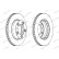 Brake Disc PREMIER Coat+ disc DDF1293C-1 Ferodo, Thumbnail 2