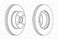 Brake Disc PREMIER Coat+ disc DDF1294C Ferodo